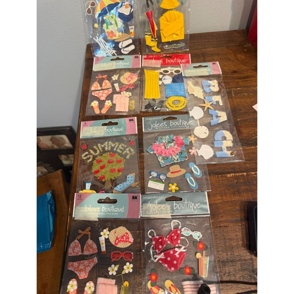 Jolee's Boutique summer themed stickers